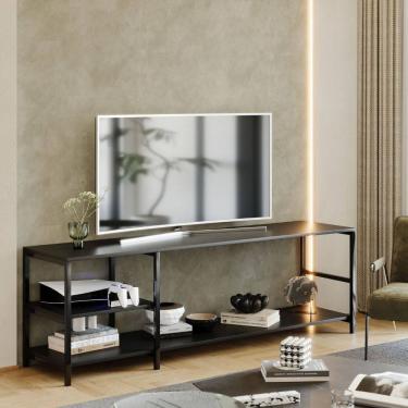 Imagem de Rack Estilo Industrial Brooklin 160 Para TV 60 Polegadas