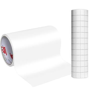 Imagem de Rolo de vinil Matte ORACAL 651 – Vinil permanente para placas, artesanato e projetos domésticos, (branco 61 cm x 5 m com papel de transferência)