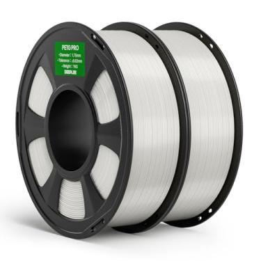 Imagem de DEEPLEE Filamento PETG PRO 1,75 mm transparente 2 kg, filamentos de impressora 3D PETG de 1,75 mm maior resistência e resistência ao clima, adequado para a maioria das impressoras 3D FDM
