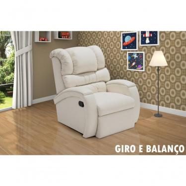 Imagem de Poltrona Reclinável Imperial Giro Balanço Corano Amamentação Gelo 308