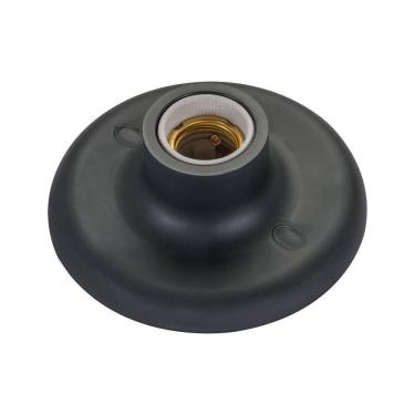 Imagem de Plafonier Soquete De Porcelana E27 Demi 6162 Preto