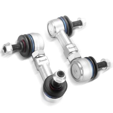 Imagem de Stiueoav K80369 K80370 Elo de barra oscilante ajustável - Elo de extremidade do estabilizador traseiro de alumínio compatível com CR-V 2002-2006