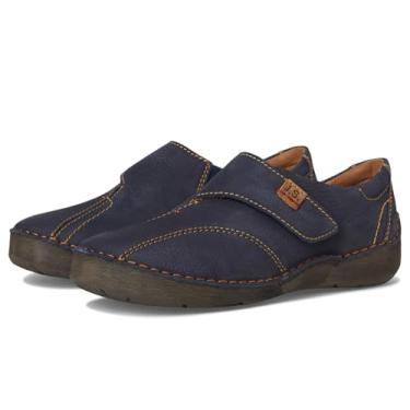 Imagem de Josef Seibel Mocassim feminino Fergey 68 com tira monk, Oceano, 8-8.5