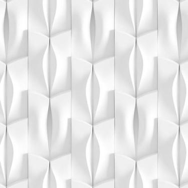 Imagem de Papel De Parede 3D Traço Vertical Autocolante Geometrico - LRP