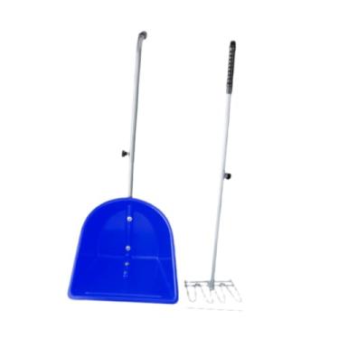 Imagem de WeiLaiKeQi Feracho de ferro e pó de pó conjunto de cavalos Ferramenta manual com alça longa portátil Ergonomic Ajustável Picker Ferramentas estáveis