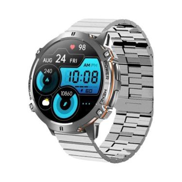 Imagem de Relógio Inteligente Militar Masculino T-Rex 3 Bluetooth 2025 Com GPS, 