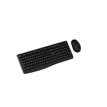 Imagem de Kit Teclado e Mouse AOC KM310, Sem fio, USB, ABNT2 - Preto -