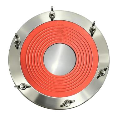 Imagem de Dynwave Chaminé para fogão de tenda, rufo para tubo de telhado, tampa de vedação para tubos, rufo flexível para chaminé, conexão para tubo de chaminé de