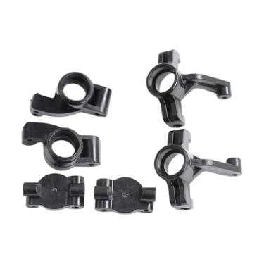 Imagem de simhoa Peça de atualização para assento da roda dianteira e traseira de carro RC 1/24, suporte do cubo dianteiro e traseiro para Wltoys 244016