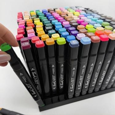 Imagem de Suporte Organizador Canetas Marcadores Ponta Dupla Compatil Touch 24 a