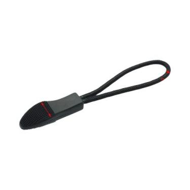 Imagem de 10 unidades/pacote zíper puxa cabo termina cinta lariat preto para ace