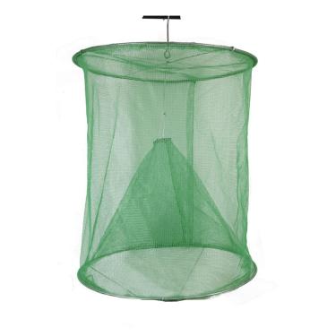 Imagem de Armadilha de Moscas Suspensa Reutilizável Capturador Alto Eficiência Insetos para Casa Fazenda Rancho Jardim Resistente ao Clima - Malha Nylon Control