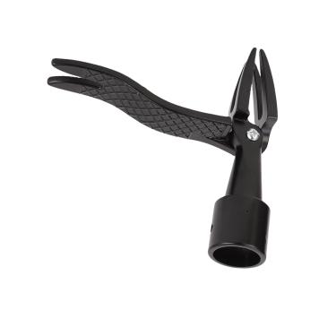 Imagem de Generic Levante-se Extrator de Ervas Daninhas de Liga de Alumínio Portátil Ferramenta de Capinação Antiderrapante para Remoção Eficiente de Ervas Daninhas No Quintal do Jardim Preto