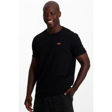 Imagem de Camiseta Masculina Manga Curta Polo Wear Preto-Masculino