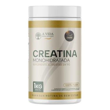 Imagem de Creatina Monohidratada 1kg Premium 100% pura A Vida Natural Supplement