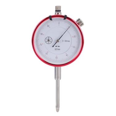 Imagem de VBESTLIFE Indicador Comparador de 0,01 Mm, Resolução de 0,01 Mm, Faixa de Medição de 0-30 Mm, Travável e Destacável
