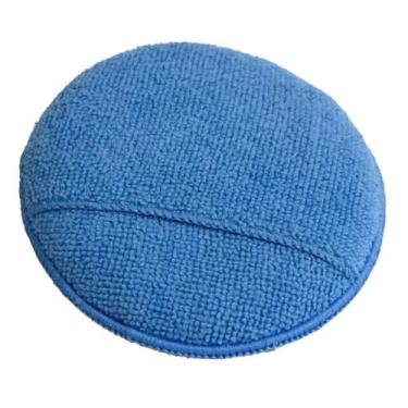 Imagem de 293 aplicador microfibra azul 13x13 c/ encaixe mao - JS
