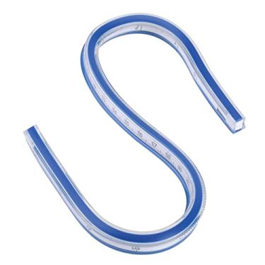 Imagem de Generic Régua de Curva de Plástico, Ferramenta de Medida de Desenho Forte e Dobrável para Confecção de Vestidos, Suprimentos de Artesanato (#01)