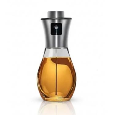 Imagem de Galheteiro Spray 200ml em Vidro Transparente para Aplicação Precisa de Óleo e Vinagre