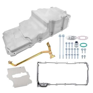 Imagem de BARTOO Kit de cárter de óleo 302-2 81073 LS Swap para Chevy Nova Camaro Ventura Omega F-body LS1 LS2 LS3 LS6 5.7L 5.3L 6.5L Motores Alumínio