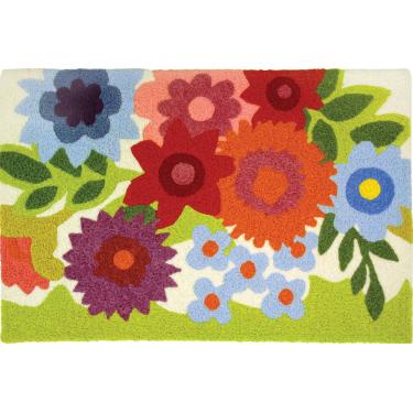 Imagem de Tapete de decoração para ambientes internos e externos Jellybean Flowery Garden