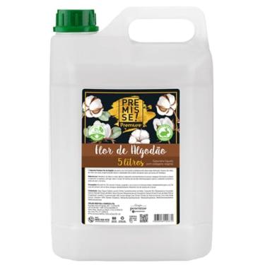 Imagem de Premisse Sabonete Líquido Flor de Algodão, pH Neutro, 5 Litros, para Mãos, Rosto e Corpo, Fragrância Suave