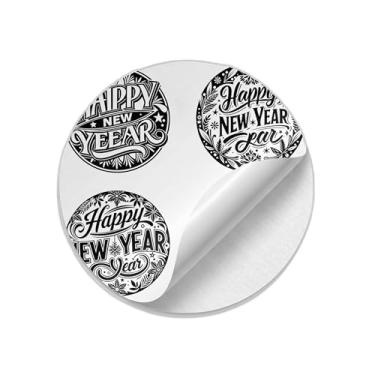 Imagem de Ladrilho Decorativo de Cerâmica Estampa Feliz Ano Novo