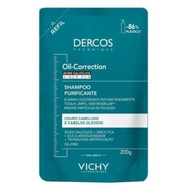 Imagem de Vichy Dercos Oil-Correction Shampoo Purificante Refil - 200g 200g-Unissex