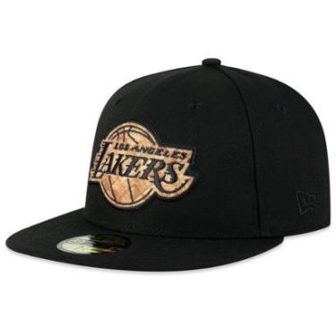 Imagem de Boné 59Fifty Fitted NBALos Angeles Lakers Back To Masculino-Masculino
