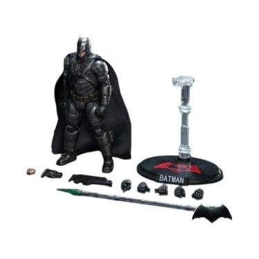 Imagem de Figura De Ação Batman BVS Com Armadura Pesada 19cm Modelo De Personage