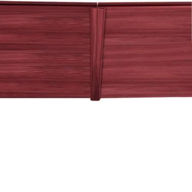 Imagem de Emenda Rígida PVC Perfil H 4,5cmx3m Cedrinho CEDRINHO - Bariri