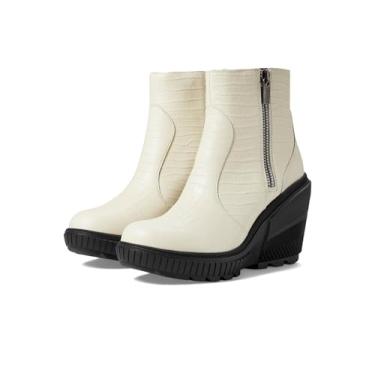 Imagem de Sorel Plataforma feminina Ona Ave com zíper, Giz/preto, 38