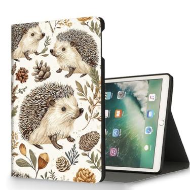 Imagem de RUUHLJLET Capa para tablet Samsung Galaxy Tab A11 Plus 2025/ Tab A9 Plus 2023 de 11 polegadas, despertar/hibernar automaticamente, capa protetora com suporte ajustável - Capa protetora de ouriço