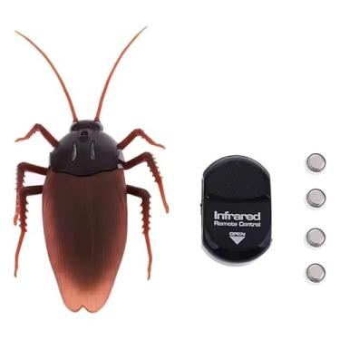 Imagem de Barata Falsa De Brinquedo Com Controle Remoto Infravermelho