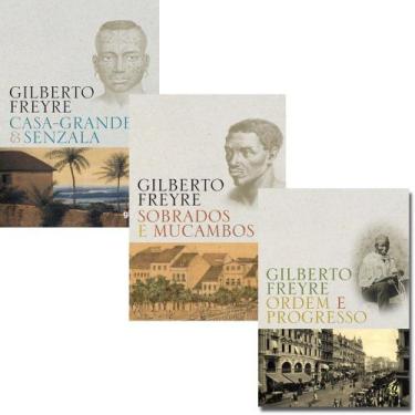 Imagem de Kit 3 vol - casa-grande & senzala gilberto freyre + sobrados e mucambo