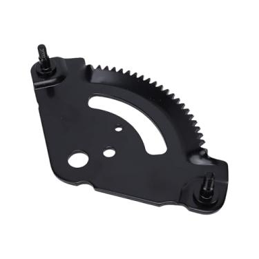 Imagem de SUNGOOYUE Placa do Setor de Direção Com Pinhão, Superfície Revestida de Preto Resiste a Danos, Compatível Com Cortadores de Grama Série 13a LTX 1842 LTX 2146, Substitui 717 1550 717 1550A