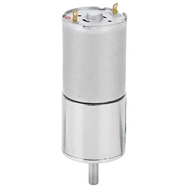 Imagem de Acouto Motor de Engrenagem DC Com Engrenagens de Metal, 12 V de Baixa Velocidade, Design Sem Escova, Alta Eficiência para Diversas Aplicações, 20 Rpm/min (5rpm/min)