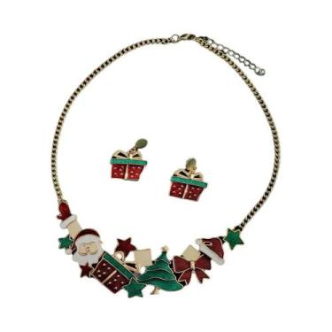 Imagem de Conjunto De Joias De Natal Do Papai Noel Com Árvore De Natal, Pulseira