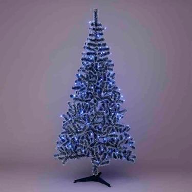 Imagem de Árvore de Natal Nevada com 450 unidadesGalhos – Árvore de Natal de alta qualidade – monte uma decoração deslumbrante e durável