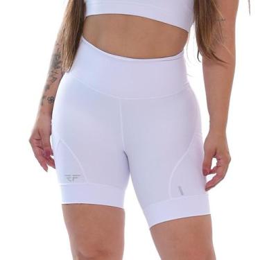Imagem de Short Compressão Corrida Pro Racing Branco - Element Fit, GG 48-50