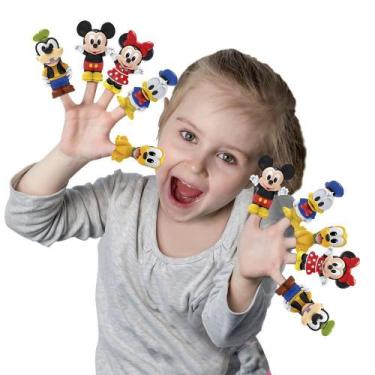Imagem de Miniaturas Disney Dedoches Turma Do Mickey Lider Brinquedos