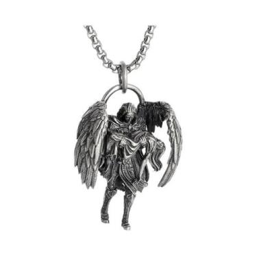 Imagem de Colar Com Pingente De Menina Mecha Em Prata Para Homens E Mulheres, Jo