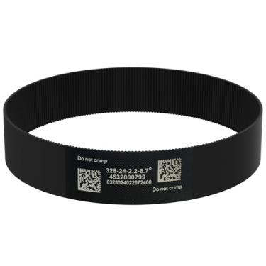 Imagem de Pifipour Correia de pinhão elétrica A4532000799 compatível com BENZ S Class W223; 453200079 Cremalheira de direção elétrica e pinhão Comprimento da correia: 328 mm; Dentes: 164 dentes; Largura: 24 mm