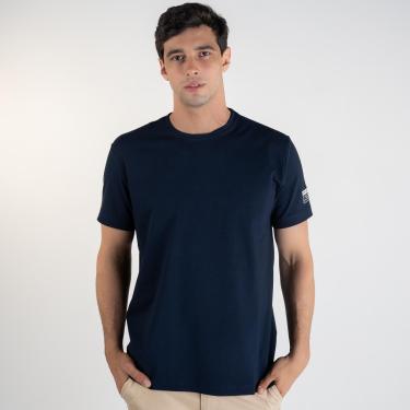 Imagem de Camiseta Acostamento Texturizada Azul Marinho-Masculino