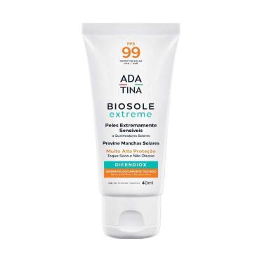 Imagem de Protetor Solar Máximo Bloqueio Anti-Melasma Ada Tina Biosole Extreme FPS 99 40ml-Unissex