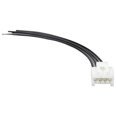 Imagem de Conector traseiro do chicote de fios da luz da cauda de 4 pinos conectores elétricos do veículo da substituição se encaixa 2006-2012 substituição da tomada do conector do chicote