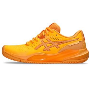 Imagem de ASICS Tênis masculino Gel-Challenger 15 Clay, Stadium Orange/Orange Glow, 41