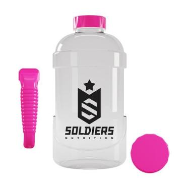 Imagem de Galão de Água 1,8L Rosa Soldiers Nutrition