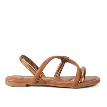 Imagem de Sandália Dakota Rasteira Metalizada Y8701-Feminino