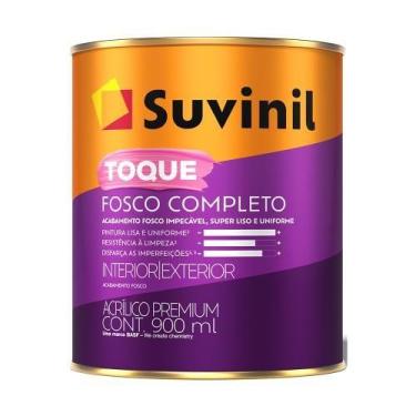Imagem de Tinta Toque Fosco Completo 0.9L Branco Neve - Suvinil - 50841584 - Uni